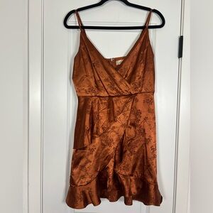 ALTAR’D STATE Orange Dress Size Large